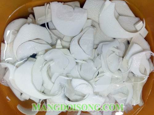 Cách làm gỏi cổ hủ dừa tôm thịt ngon đẹp mắt có hương vị chua cay như các món gỏi thái lan 2