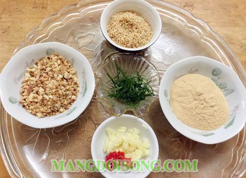Cách làm gỏi măng tươi trộn thịt ba chỉ lá chanh ngon thơm dùng cho bữa cơm hay tiệc nhậu đều thích hợp 6