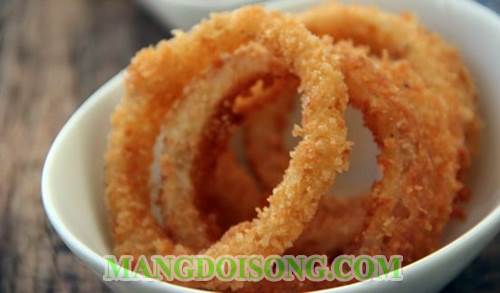 Cách làm hành tây lăn bột chiên xù giòn rụm thơm phức ăn vào là mê ngay 6