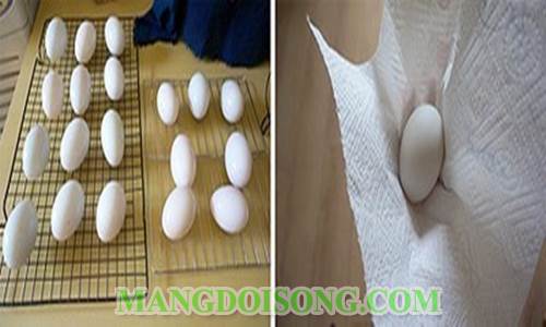 Cách làm hột vịt muối khô nhanh chóng đơn giản có thể sử dụng sau 40 ngày và bảo quản trong 5 tháng 1