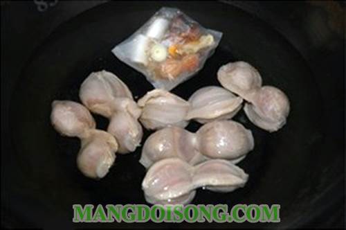 Cách làm mề vịt hầm bát vị ngon dùng làm món nhậu ngon cho ông xã nhâm nhi cuối tuần 4