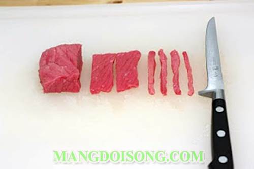 Cách làm miến trộn thịt bò nấm rau củ ngon theo phong cách ẩm thực Hàn Quốc ngon dùng làm món điểm tâm 1