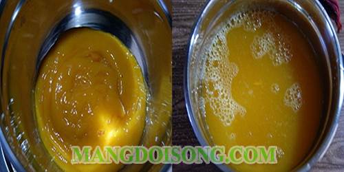 Cách làm nước ép xoài chanh tươi ngon đẹp mắt dùng để giải khát cho mùa hè cực hiệu quả 3