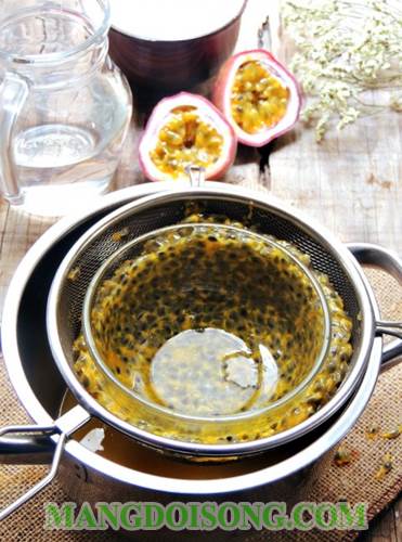 Cách làm nước si rô chanh dây ngon mát bảo quản được lâu mà không lo hỏng giải nhiệt mùa hè 5