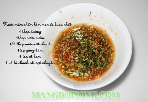 Cách làm ốc bưu nhồi hấp sả thơm ngon đậm đà đúng điệu theo kiểu thái đơn giản chế biến tại bếp gia đình 7