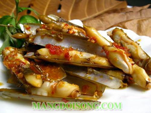 Cách làm ốc móng tay xào sa tế thơm ngon bắt mắt dùng làm món nhậu ngon món ăn cơm cũng rất tuyệt 4