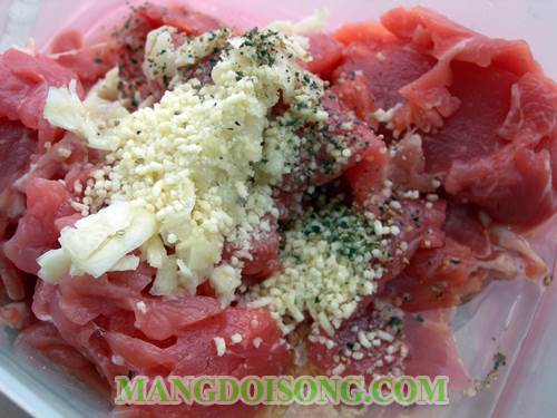 Cách làm rau muống xào thịt bò xanh tươi ngon thơm lừng bắt mắt như nhà hàng 3