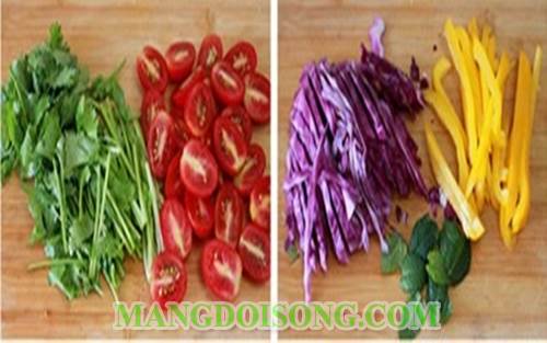 Cách làm salade bò rau củ chua cay thơm ngon nồng vị quyến rũ người dùng ngay từ cái nhìn đầu tiên 1