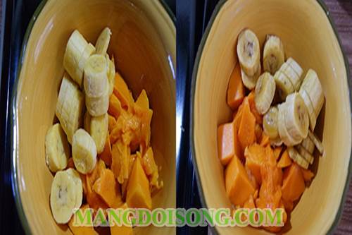 Cách làm sinh tố bơ xoài chuối thơm ngon đẹp da dáng chuẩn cho mọi người giải khát trưa hè 1