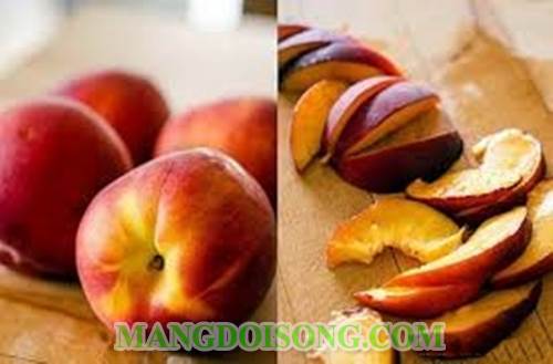 Cách làm sinh tố đào thơm ngon tươi mát bằng máy xay sinh tố giúp sáng da đẹp dáng 2