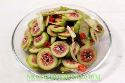 Cách làm sung muối giòn ngon dùng làm món ăn ngon cho bữa cơm gia đình để lâu không bị hỏng 4