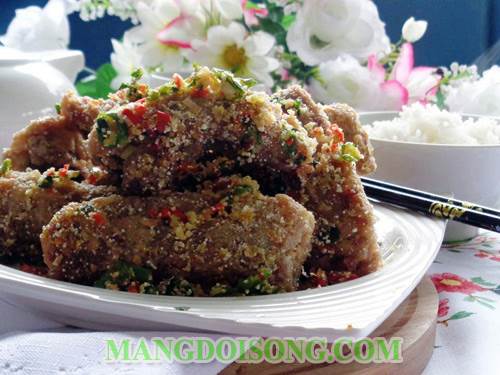 Cách làm sườn rang thính ngũ vị ngon đẹp mắt như trong nhà hàng cho bữa cơm gia đình bạn thêm sang trọng 9