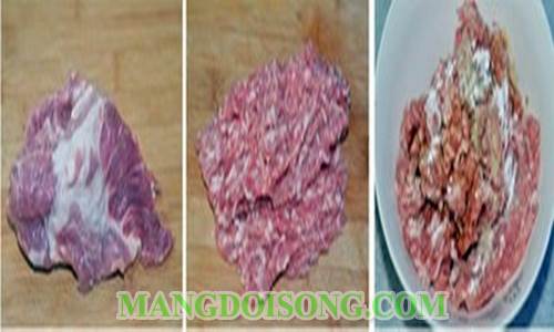 Cách làm thịt băm hấp trứng thơm ngon đơn giản và đẹp mắt làm cho bữa cơm thêm phong phú 1