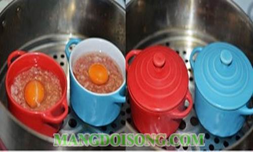 Cách làm thịt băm hấp trứng thơm ngon đơn giản và đẹp mắt làm cho bữa cơm thêm phong phú 3