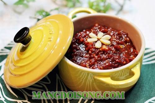 Cách làm thịt bò bằm sốt hạt tương ớt ngon cay nồng theo khẩu vị người Hàn Quốc ăn vào nhớ mãi 7