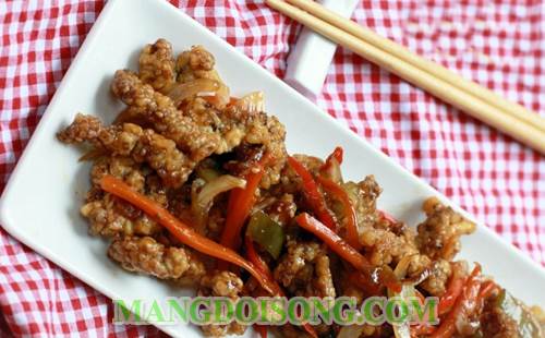 Cách làm thịt bò chiên sốt tương ngon giòn tan độc đáo cho bữa cơm thêm ngon thú vị 9