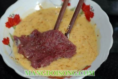 Cách làm thịt bò chiên xù ngon độc đáo dùng làm món nhậu hay ăn cơm đều rất ngon 5