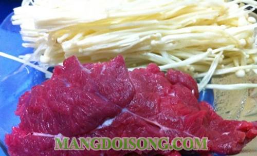 Cách làm thịt bò cuốn nấm kim châm chiên bơ thom ngon bắt mắt như trong nhà hàng dùng cho bữa tiệc cuối tuần 2