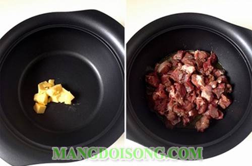 Cách làm thịt bò kho hạt kê thơm ngon béo ngọt cho bữa cơm chiều ngày mưa thêm ấm cúng 2
