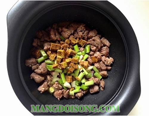 Cách làm thịt bò kho hạt kê thơm ngon béo ngọt cho bữa cơm chiều ngày mưa thêm ấm cúng 3