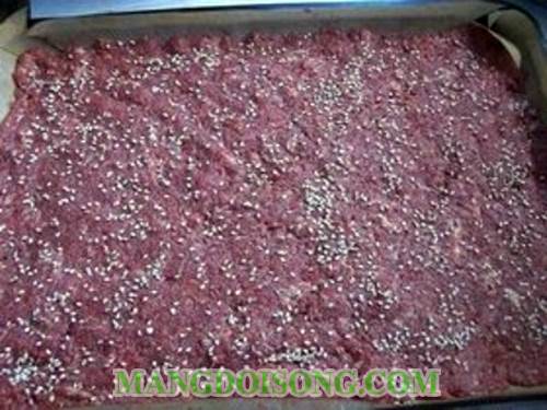 Cách làm thịt bò khô ngon đơn giản nhanh chóng tại nhà bằng lò nướng dùng làm món ăn vặt ngon 5