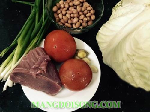 Cách làm thịt bò xào bắp cải ngon mát cho bữa cơm trưa gia đình bạn nhiều chất dinh dưỡng và ngon miệng 1