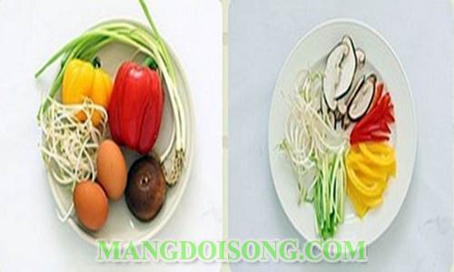 Cách làm trứng chiên cuộn rau nấm ngon đẹp mắt với cách làm đơn giản mà độc đáo lạ miệng mà ngon 1