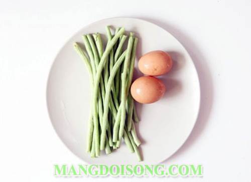 Cách làm trứng chiên đậu que ngon tiện lợi phù hợp với người nội trợ ít thời gian mà vẫn đảm bào đủ chất 1