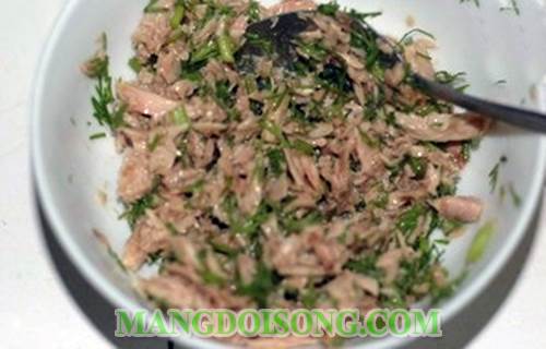 Cách làm trứng cuộn cá ngừ ngon thơm ngây ngất cung cấp thật nhiều chất đạm cho cơ thể 3