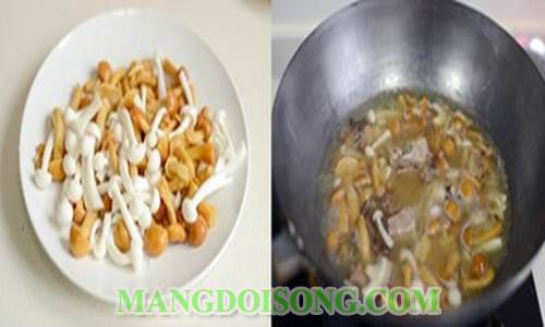Cách làm trứng cuộn thịt nhân nấm thơm ngon đẹp mắt như trong nhà hàng với cách bày trí độc đáo 4