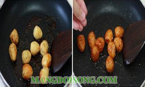Cách làm trứng cút chiên sốt chua ngọt ngon ơi là ngon nhìn là thèm ăn là mê 5