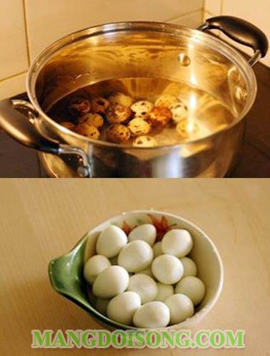 Cách làm trứng cút kho sốt tương ngon bổ rẻ cho mọi người mọi nhà trông rất hấp dẫn và lạ miệng 1