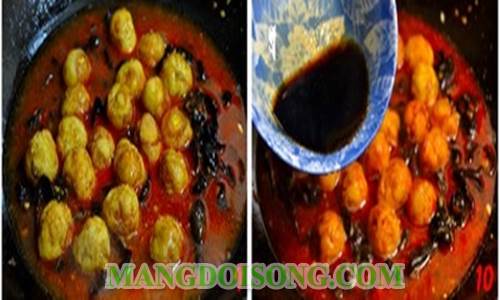 Cách làm trứng cút sốt chua cay ngon đậm đà dùng làm món ăn cơm chiều thì không gì hấp dẫn hơn 5