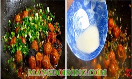 Cách làm trứng cút sốt chua cay ngon đậm đà dùng làm món ăn cơm chiều thì không gì hấp dẫn hơn 6