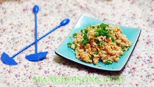 Cách làm trứng vịt chiên thịt bằm cà chua ngon mát đơn giản chỉ mất 5 phút để chế biến cho bữa cơm thêm ngon 7