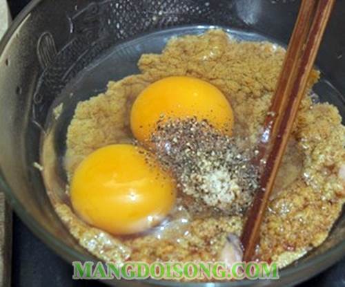 Cách làm trứng vịt chiên trứng cá thơm ngon bổ dưỡng mang lại nhiều omega3 omega6 giúp trẻ phát triển trí não 2