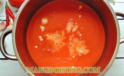 Cách làm tương ớt tại nhà ngon đỏ đẹp mắt như tương ớt mua trong siêu thị 10