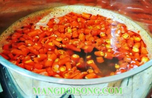 Cách làm tương ớt tại nhà ngon đỏ đẹp mắt như tương ớt mua trong siêu thị 3