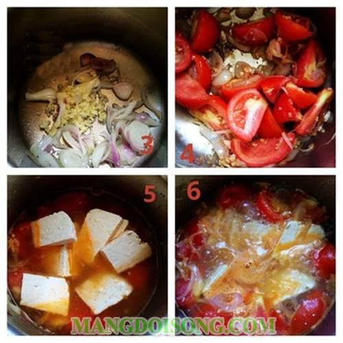 Cách nấu canh cà chua đậu hủ thịt bò ngon đẹp mắt sang trọng như nhà hàng cho bữa cơm gia đình thêm ngon 3
