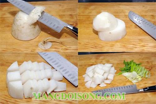 Cách nấu canh củ cải thịt bò rong biển ngon thơm mát bổ dưỡng dùng cho bữa cơm gia đình thêm ngon miệng 3