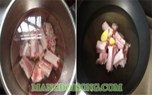 Cách nấu canh khổ qua sườn non ngon thơm mát dùng hàng tuần rất tốt cho sức khỏe 2