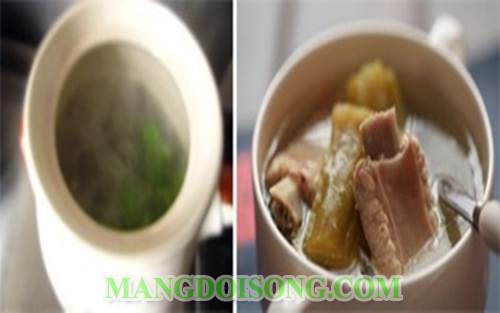 Cách nấu canh khổ qua sườn non ngon thơm mát dùng hàng tuần rất tốt cho sức khỏe 6