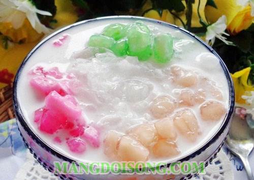 Cách nấu chè củ năng nước cốt dừa ngon mát thơm ngọt tuyệt vời dùng làm món giải nhiệt cho cơ thể 5