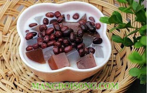 Cách nấu chè đậu đỏ thạch rau câu dừa ngon may mắn cho mùa thi cử đạt nhiều tin vui 7