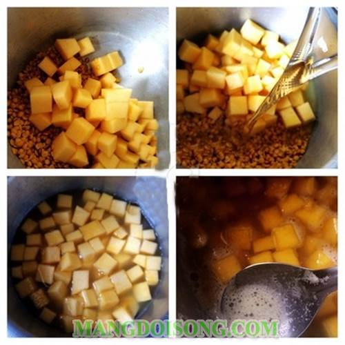 Cách nấu chè đậu xanh bí đỏ ngon thơm mát cho cả nhà thưởng thức bồi bổ cơ thể trong những ngày giao mùa 3