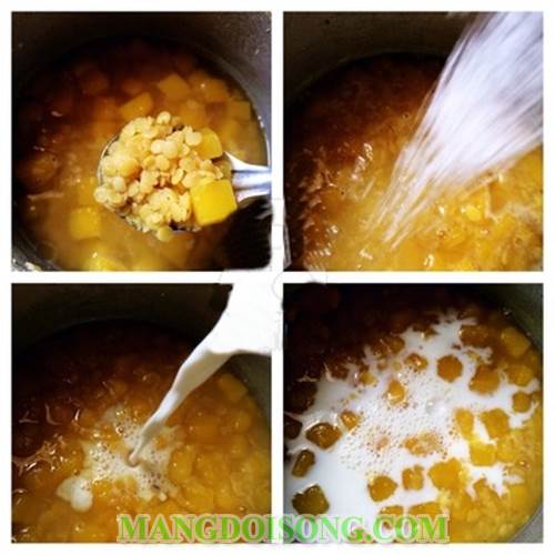 Cách nấu chè đậu xanh bí đỏ ngon thơm mát cho cả nhà thưởng thức bồi bổ cơ thể trong những ngày giao mùa 4