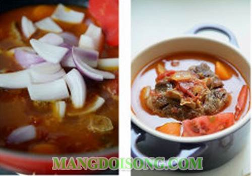 Cách nấu đuôi bò hầm cà rốt thơm ngon đậm đà dùng với bánh mì dùng làm món điểm tâm sáng ngày cuối tuần 6
