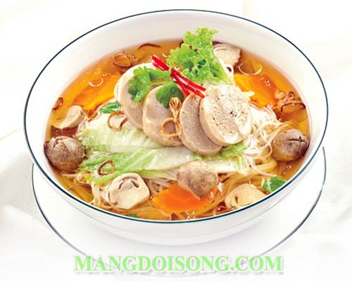 Cách nấu hủ tiếu chay thơm ngon giàu chất đạm thực vật dùng làm món ăn điểm tâm sáng ngày rằm 4
