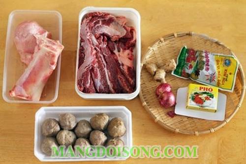 Cách nấu phở bò bò viên nạm bò ngon đơn giản ngay tại nhà cho cả nhà ăn mê say mà không phải đi mua ngoài tiệm 1