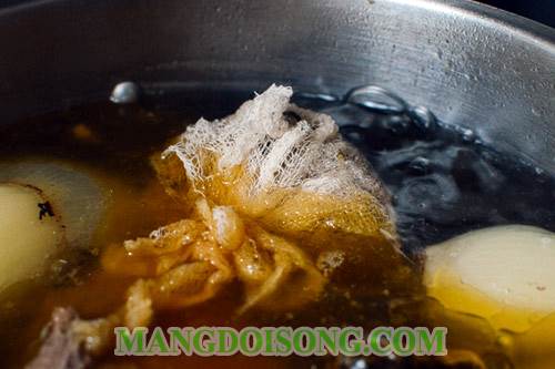 Cách nấu phở bò gầu gân thịt thăn ngon theo phương pháp truyền thống của quán phở bò Hà nội 2